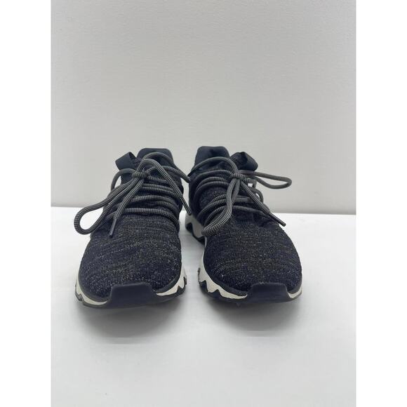 Sorel Kinetic Impact Lace Up Sneakers Womens 7.5 Black Gray Knit Athletic Sporty - Picture 5 of 9
